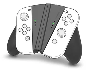 Speedlink V-GRIP 2-IN-1 Uchwyt do Joy-conów, 4 diody stanu, do Nintendo Switch/OLED, czarny - Kontrolery do Nintendo - miniaturka - grafika 1
