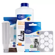 Akcesoria i części do ekspresów do kawy - Zestaw Krups - Filtr AL-TES46, Uniwersalny Odkamieniacz Aqualogis 1L, Tabletki Czyszczące Aqualogis Cleaneo 10 szt. - miniaturka - grafika 1