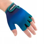 Rękawiczki rowerowe - Rękawiczki rowerowe dla dzieci Meteor Fluid niebieskie 17395-17396-17397 S - miniaturka - grafika 1