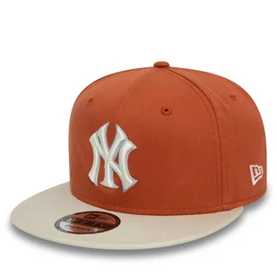 Czapka z daszkiem New Era Mlb Patch 950 Nyy 60503481 Brązowy - Czapki męskie - miniaturka - grafika 1