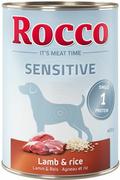 Mokra karma dla psów - Zestaw Rocco Sensitive, 24 x 400 g - Jagnięcina i ryż Dostawa GRATIS! - miniaturka - grafika 1
