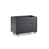 Meble do szkół i przedszkoli - Pojemnik na rośliny GROW, na kółkach, 660x880x480 mm - miniaturka - grafika 1