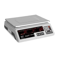 Wagi sklepowe - Steinberg Systems Waga kontrolna - LED - 40 kg / 2 g - biała SBS-PW-402CR SBS-PW-402CR - miniaturka - grafika 1