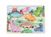 Układanki dla dzieci - Układanka 3D Dinozaury - miniaturka - grafika 1