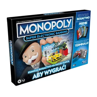 Hasbro Monopoly Super Electronic Banking - Gry planszowe - miniaturka - grafika 1