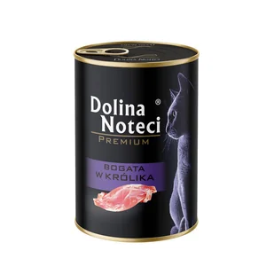 Dolina Noteci Premium dla kota bogata w królika 400g - Mokra karma dla kotów - miniaturka - grafika 1