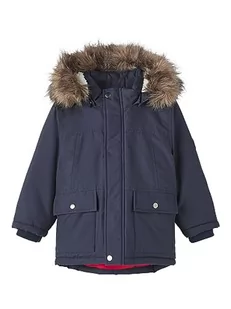 NAME IT Kurtka chłopięca NMMMARLIN parka PB, guma, 104, guma., 104 - Kurtki i płaszcze dla chłopców - miniaturka - grafika 1