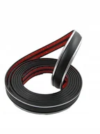 Akcesoria motoryzacyjne - Listwa Ozdobna Taśma Listwy Czarna + Chrom 35 Mm - miniaturka - grafika 1