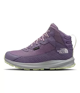 Buty dla chłopców - THE NORTH FACE Mixed Fastpack Hiker Mid WP Basket, Lunar Slate Lupine, 36 EU - grafika 1