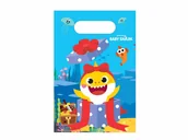 Urodziny dziecka - Torebki prezentowe Baby Shark - 8 szt. - miniaturka - grafika 1