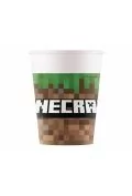 Kubeczki papierowe Minecraft 200ml 8szt - Dekoracje sali - miniaturka - grafika 1