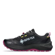 Trampki damskie - ASICS Żel-Trabuco 12 GTX, Damskie trampki, Black Light Blue, 40 EU - miniaturka - grafika 1