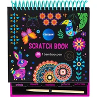 Notesy i bloczki - Notes Wydrapywanka Z Bambusowym Patyczkiem 17x20 cm - miniaturka - grafika 1