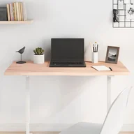 Meble modułowe i akcesoria - Blat do stołu, 100x40x2 cm, surowe drewno dębowe Lumarko! - miniaturka - grafika 1