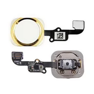 Części serwisowe do telefonów - Przycisk Home Button Taśma Flex iPhone 6/6 Plus (Gold) - miniaturka - grafika 1