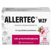 Leki na alergię - Allertec WZF Tabletki Powlekane 10 mg 20 Tabl. - miniaturka - grafika 1