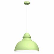 Lampy sufitowe - Milagro Corin MLP7983 lampa wisząca zwis 1x60W E27 zielona - miniaturka - grafika 1