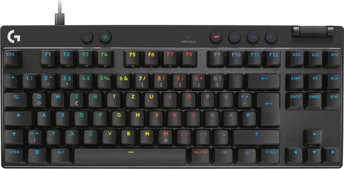 LOGITECH PRO X TKL RAPID Black DE 920-013228