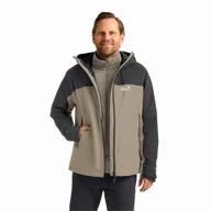 Kurtki męskie - Męska kurtka 3w1 Jack Wolfskin WILD PLACES 3IN1 JKT M Linen - 2XL - miniaturka - grafika 1