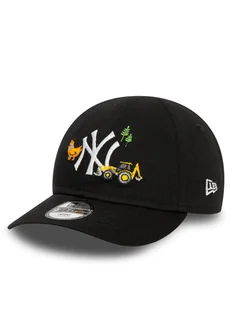 New Era Czapka z daszkiem Kids Icon 940 Nyy 60435022 Czarny - Czapki dla dzieci - miniaturka - grafika 1
