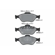 Klocki hamulcowe - TEXTAR Zestaw klocków hamulcowych, hamulce tarczowe 2495201 - miniaturka - grafika 1