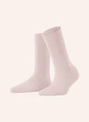 Skarpetki damskie - Falke Skarpety Cosy Wool Boot Z Wełną Merino pink - miniaturka - grafika 1