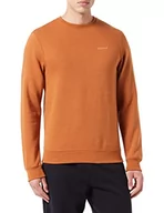 Bluzy męskie - Blend Męska bluza BHDownton Crew Neck, 181154_Glazed Ginger, XXL - miniaturka - grafika 1