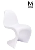 Krzesła - Modesto Design MODESTO krzesło HOVER białe - polipropylen C1074.WHITE - miniaturka - grafika 1