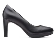 Czółenka - Clarks, Czółenka damskie, Ambyr Joy, czarne, rozmiar 39 1/2 - miniaturka - grafika 1