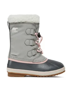 Sorel Śniegowce Yoot Pac™ Nylon Wp NY1962-081 Szary - Buty dla dziewczynek - miniaturka - grafika 1