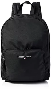 Torebki damskie - Tommy Hilfiger Damski plecak Tjw Essential plecak, czarny, jeden rozmiar, Czarny - grafika 1