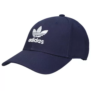 Czapki męskie - adidas Trefoil Baseball Cap HL9327, Mężczyzna, Czapka z daszkiem, Granatowy - grafika 1