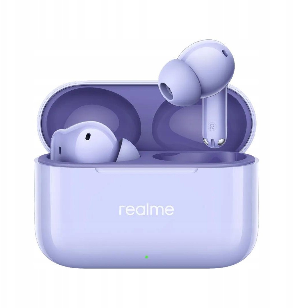 REALME QCY Buds T200 ANC TWS Fioletowy