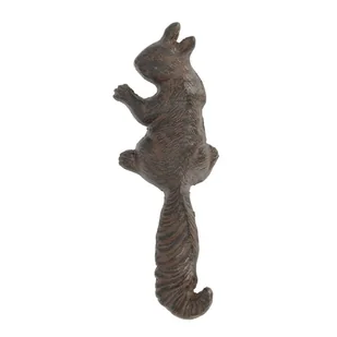Wieszak ścienny wiewiórka z żeliwa - Wieszaki i stojaki - miniaturka - grafika 1