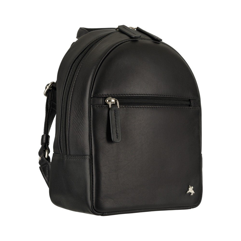 Mały plecaczek damski Visconti S-46 - czarny