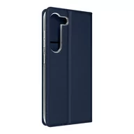 Etui i futerały do telefonów - Etui Folio do Samsunga Galaxy S23 z miejscem na kartę z funkcją stojaka, granatowe - miniaturka - grafika 1