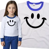 Piżamy dla dziewczynek - Piżama dziecięca Uśmiechnięta Buźka Na Dzień Uśmiechu 98/104 - VoloDonum - miniaturka - grafika 1