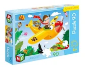 Puzzle - Multigra Multigra Puzzle 90 Samolot 450775 - miniaturka - grafika 1