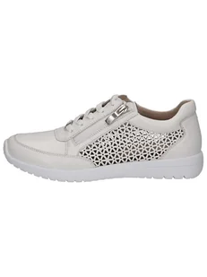 Caprice Skórzane sneakersy w kolorze białym - Trampki damskie - miniaturka - grafika 1