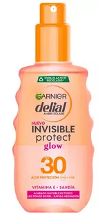 Przeciwsłoneczny spray Garnier Delial Invisible Protect Glow SPF30 Spray 150 ml (3600542444255) - Balsamy i kremy do opalania - miniaturka - grafika 1