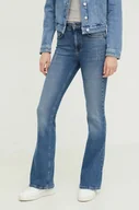 Spodnie damskie - Desigual jeansy damskie medium waist - miniaturka - grafika 1