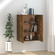 Regały - Szafka wisząca, przydymiony dąb, 69,5x34x90 cm - miniaturka - grafika 1