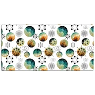 Podkładki na biurko - Mata ochronna na biurko Galaktyczny wzór 120x60 cm, Dywanomat - miniaturka - grafika 1