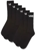 Skarpetki damskie - skarpety męskie VANS CLASSIC CREW BLACK - miniaturka - grafika 1