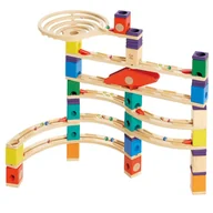 Tory, garaże, parkingi - Hape Quadrilla Wooden Marble Court Xcellerator 136dlg. E6007 - miniaturka - grafika 1