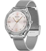 Smartwatch - Hagen HC91.111.1411 Smartwatch HC91 Srebrny - miniaturka - grafika 1