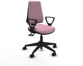 Fotele i krzesła biurowe - Krzesło Biurowe Piqueras y Crespo BFN066N Różowy - miniaturka - grafika 1