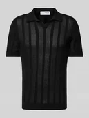 Koszulki męskie - Koszulka polo z imitacji dzianiny model ‘WELLS’ - miniaturka - grafika 1