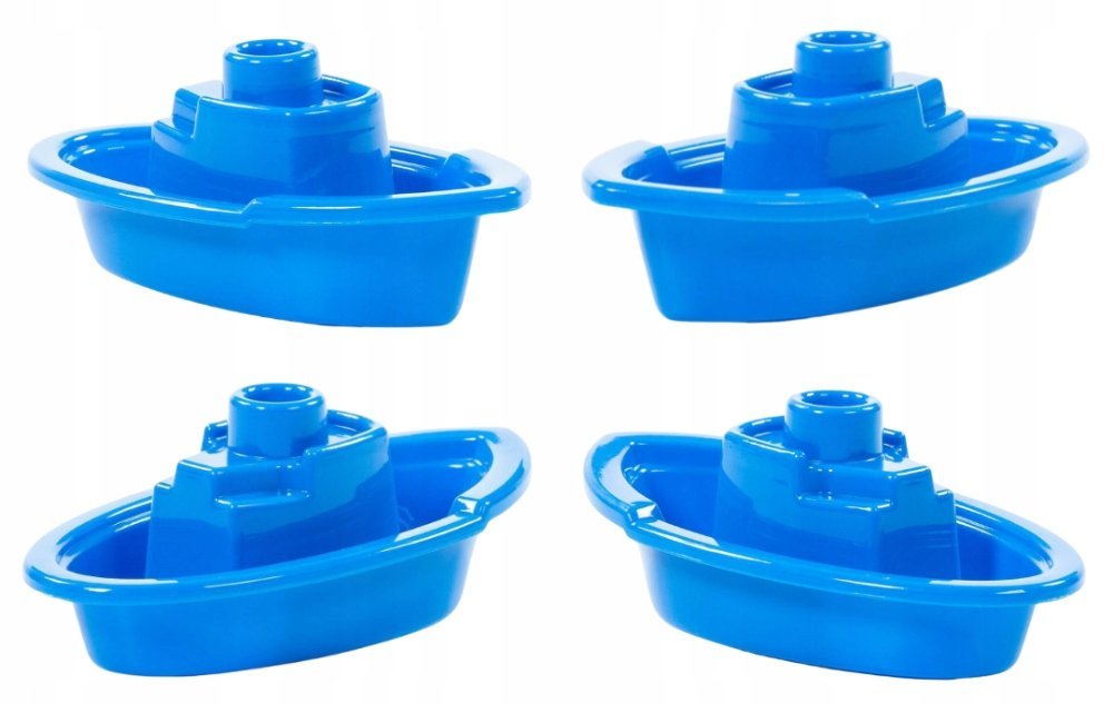 Kolorowa Łódeczka do Kąpieli do Wody do Piasku - Pływająca Nie Tonie