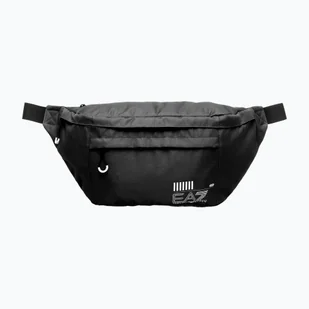 Saszetka nerka EA7 Emporio Armani Train Core Maxi Sling 7 l black/white logo WYSYŁKA W 24H 30 DNI NA ZWROT - Nerki - miniaturka - grafika 1